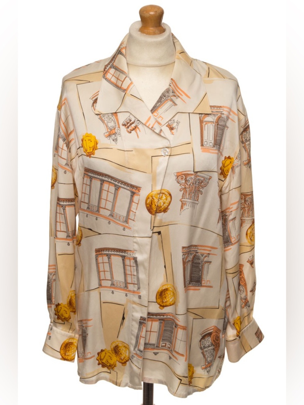 Escada by Margaretha Ley Printed Blouse